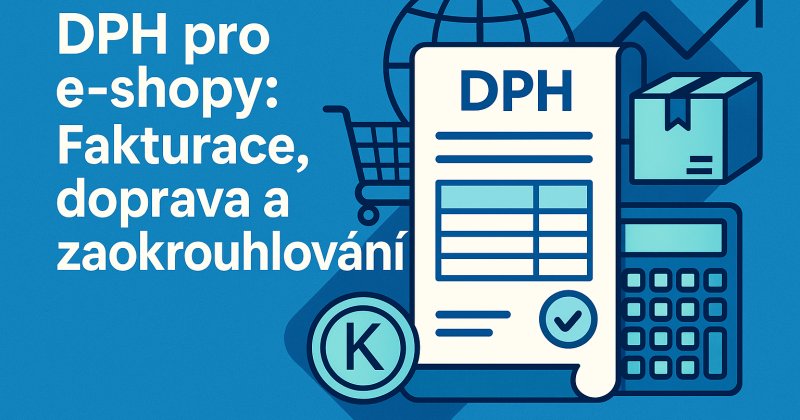 Ilustrační obrázek k článku: DPH pro e-shopy: Fakturace, doprava a zaokrouhlování